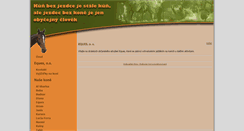 Desktop Screenshot of eques.cz